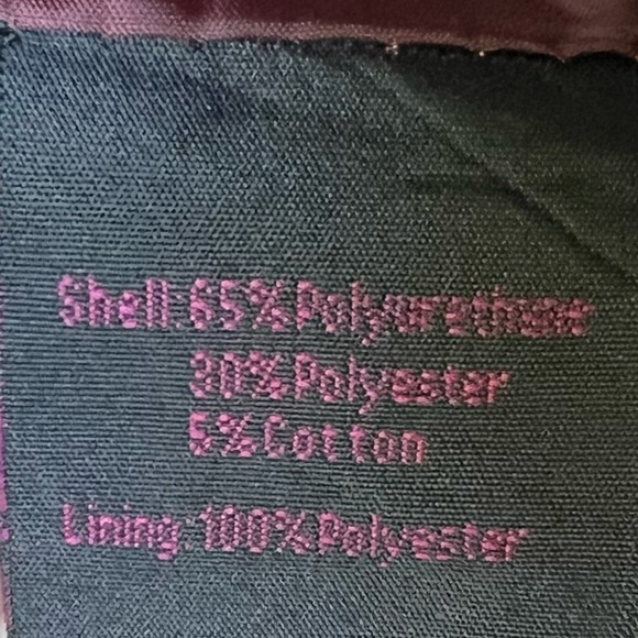 🌻NEW w.tag Olivia Miller Brown Vegan Asymmetrical Zip Moto Biker Jacket Size 2X - Picture 6 of 7